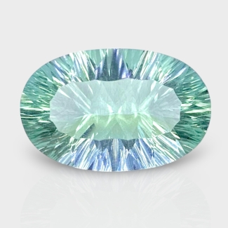19.6 Cts. Green Fluorite Loose Gemstone