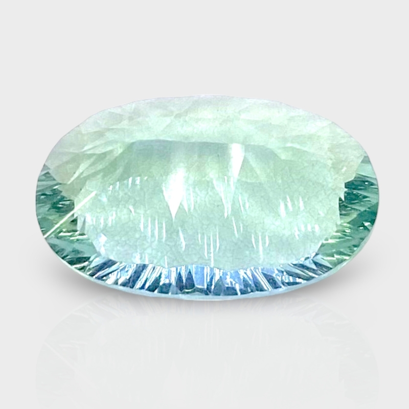 19.6 Cts. Green Fluorite Loose Gemstone