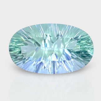 24.85 Cts. Green Fluorite Loose Gemstone