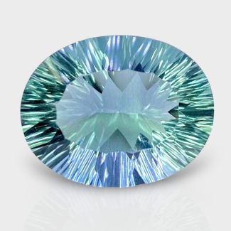 28 Cts. Green Fluorite Loose Gemstone