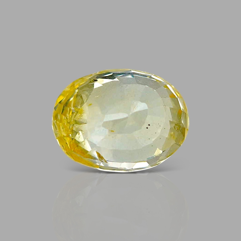 6.18 Cts. Yellow Sapphire Loose Gemstone