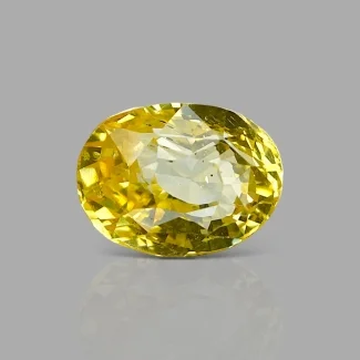 6.18 Cts. Yellow Sapphire Loose Gemstone