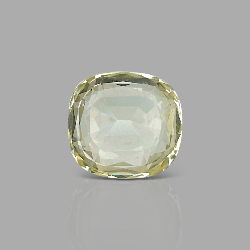 4.76 Cts. Yellow Sapphire Loose Gemstone