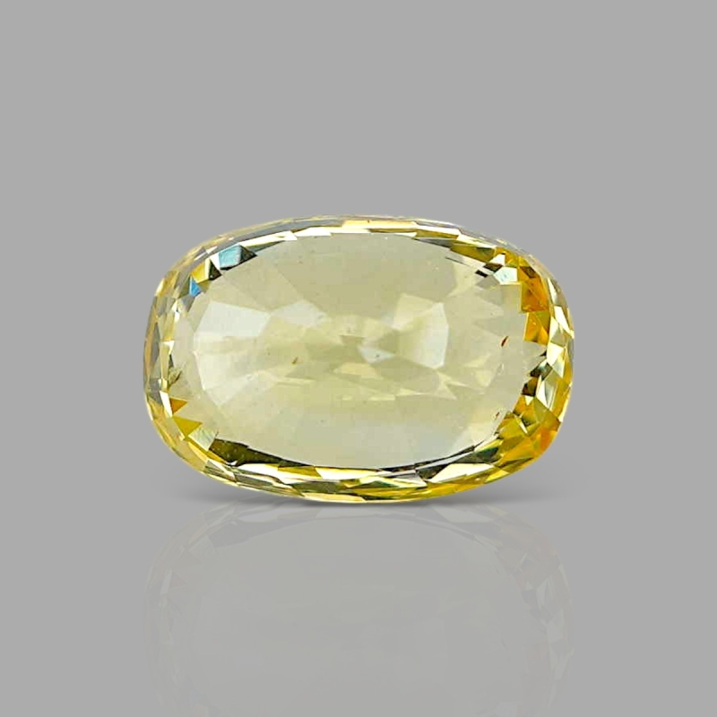 3.88 Cts. Yellow Sapphire Loose Gemstone
