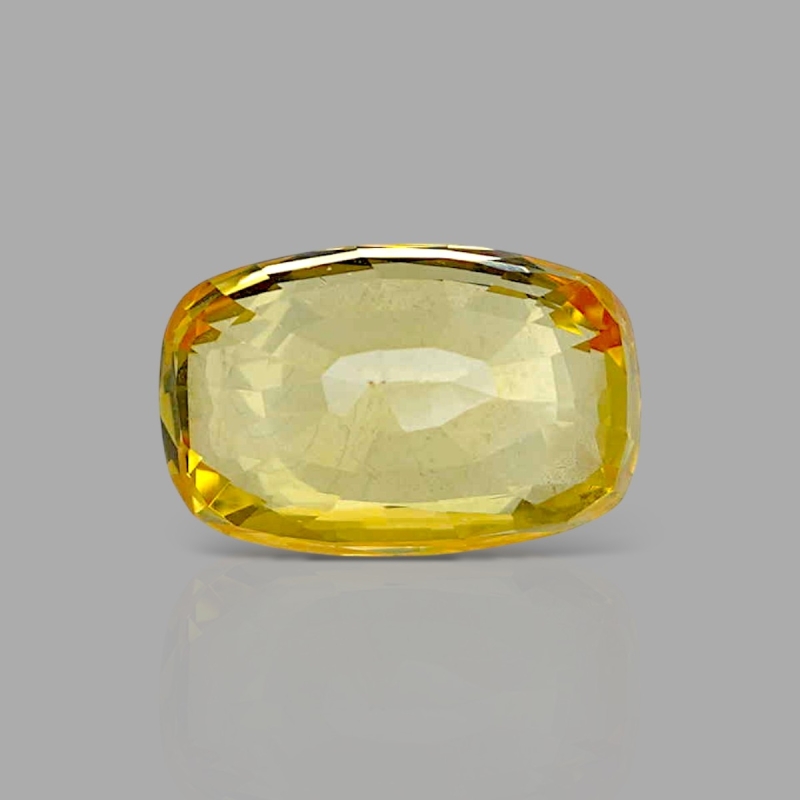 3.86 Cts. Yellow Sapphire Loose Gemstone