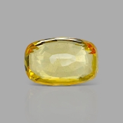 3.86 Cts. Yellow Sapphire Loose Gemstone