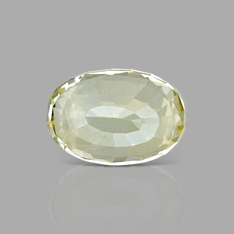 4.87 Cts. Yellow Sapphire Loose Gemstone
