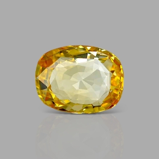 4.09 Cts. Yellow Sapphire Loose Gemstone
