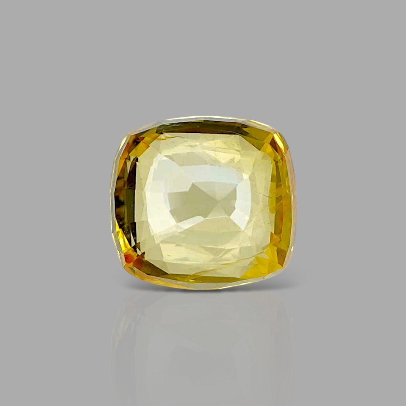4.05 Cts. Yellow Sapphire Loose Gemstone