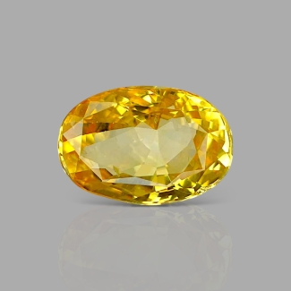 3.82 Cts. Yellow Sapphire Loose Gemstone