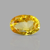 3.82 Cts. Yellow Sapphire Loose Gemstone