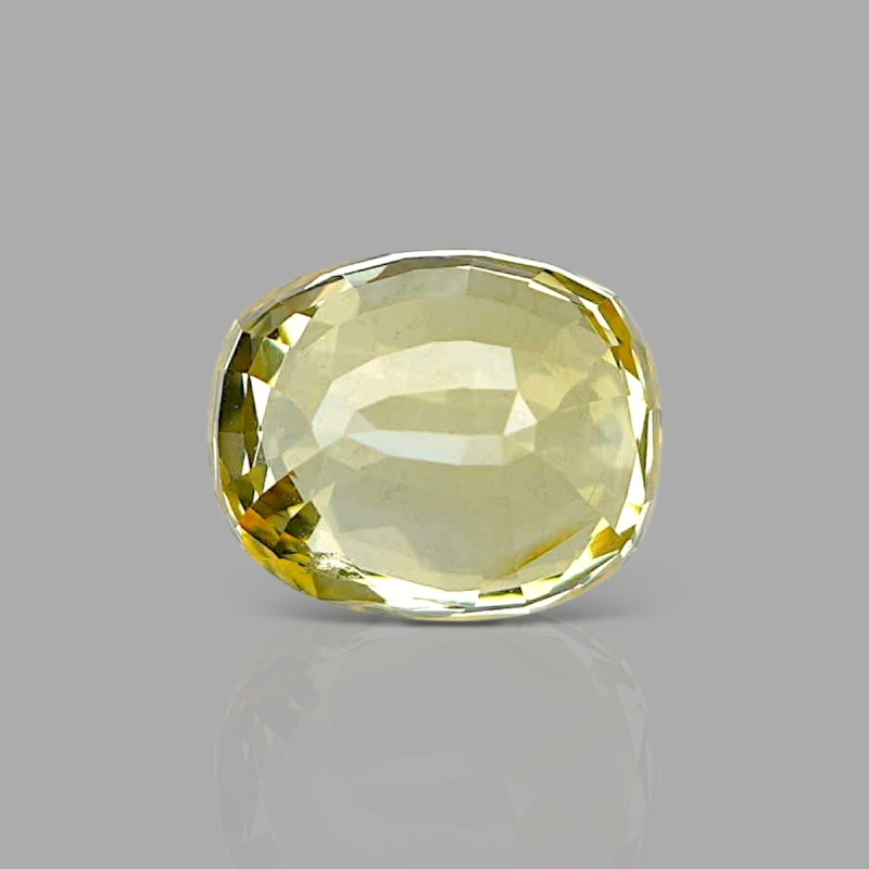 3.80 Cts. Yellow Sapphire Loose Gemstone