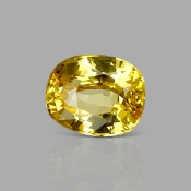 3.80 Cts. Yellow Sapphire Loose Gemstone