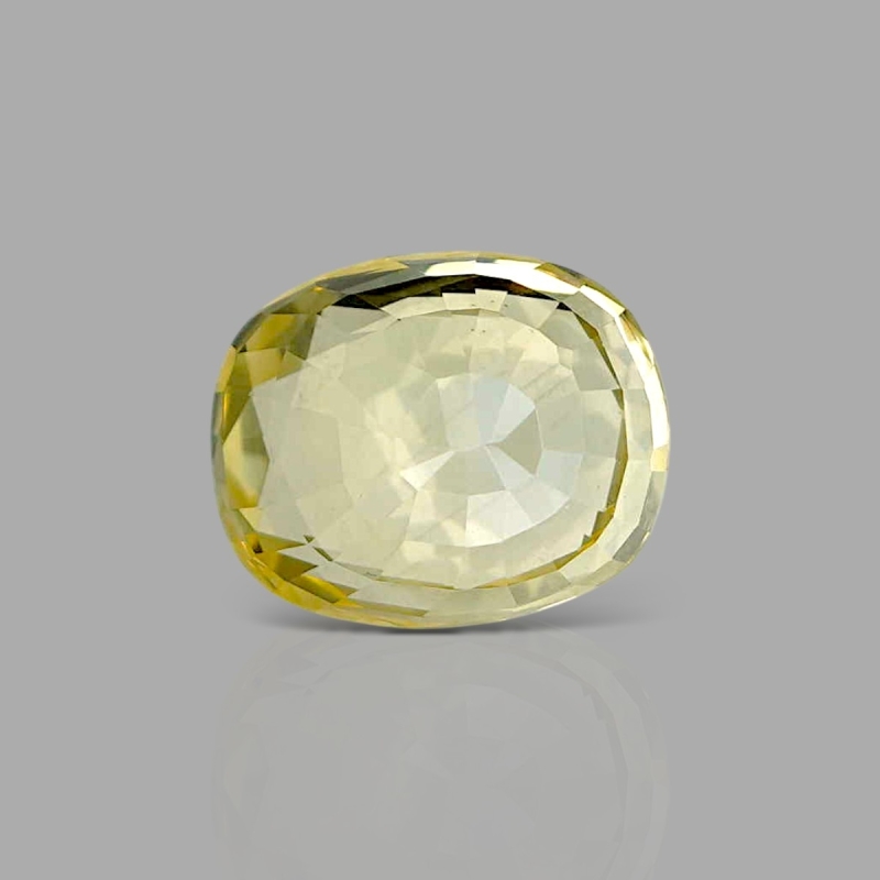 4.87 Cts. Yellow Sapphire Loose Gemstone
