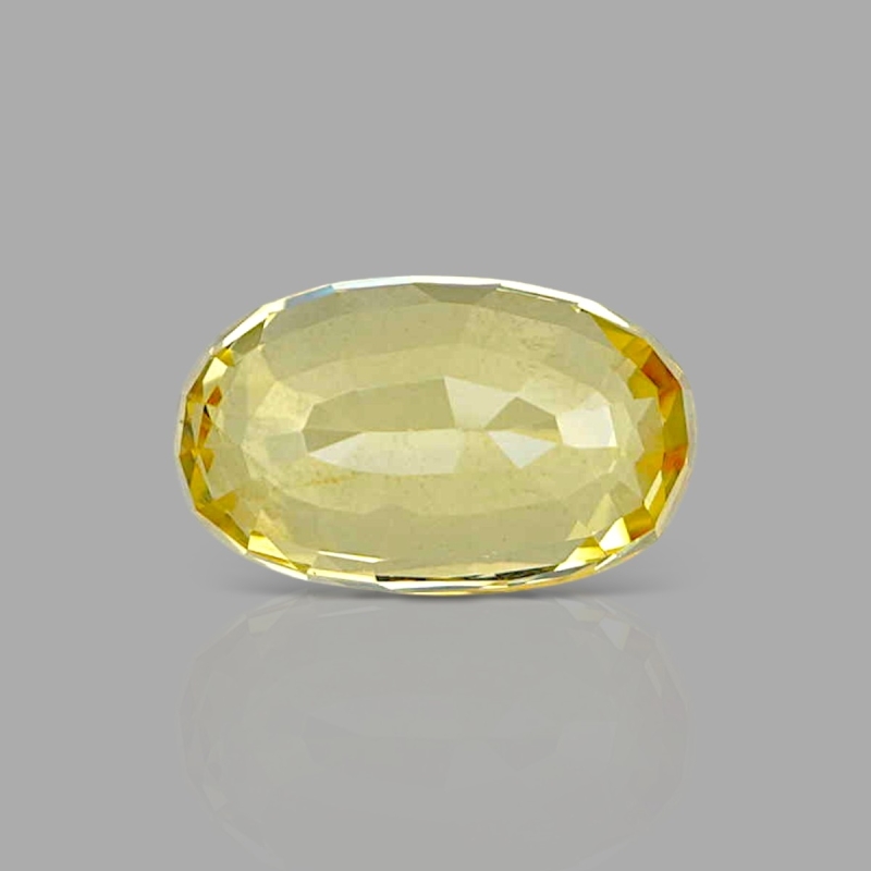 3.85 Cts. Yellow Sapphire Loose Gemstone