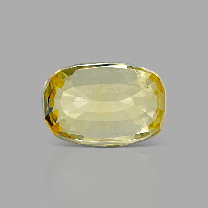 4.36 Cts. Yellow Sapphire Loose Gemstone