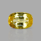 4.36 Cts. Yellow Sapphire Loose Gemstone