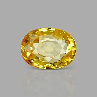 3.93 Cts. Yellow Sapphire Loose Gemstone