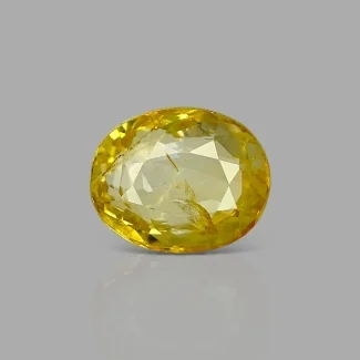 5.15 Cts. Yellow Sapphire Loose Gemstone