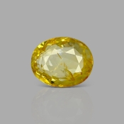 5.15 Cts. Yellow Sapphire Loose Gemstone