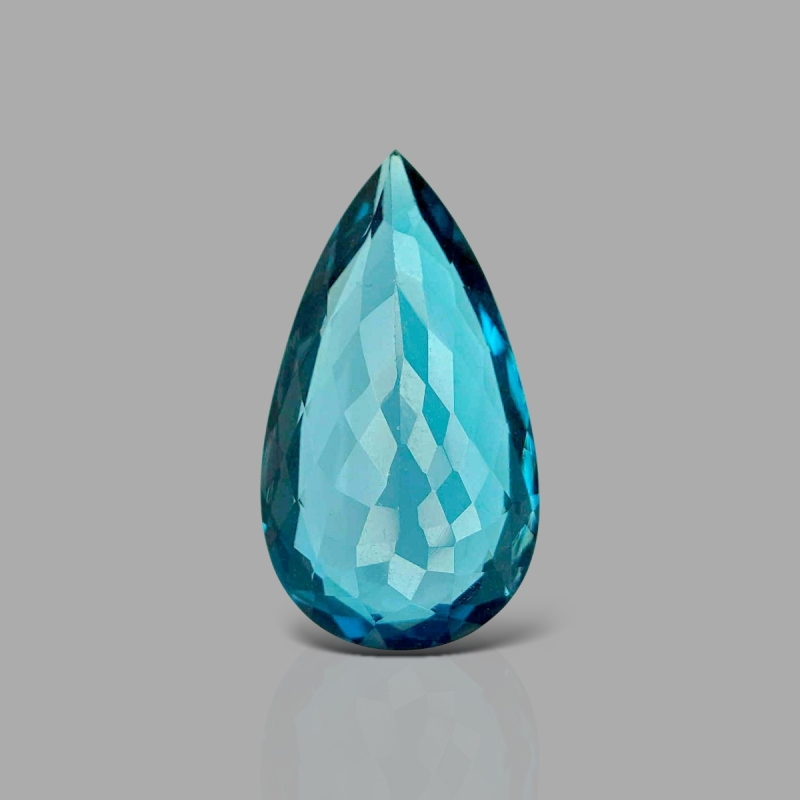 10.56 Cts. London Blue Topaz Loose Gemstone