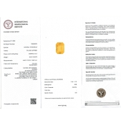 23.52 Cts. Yellow Sapphire Loose Gemstone 