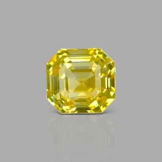 7.20 Cts. Yellow Sapphire Loose Gemstone 