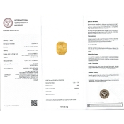 11.04 Cts. Yellow Sapphire Loose Gemstone 