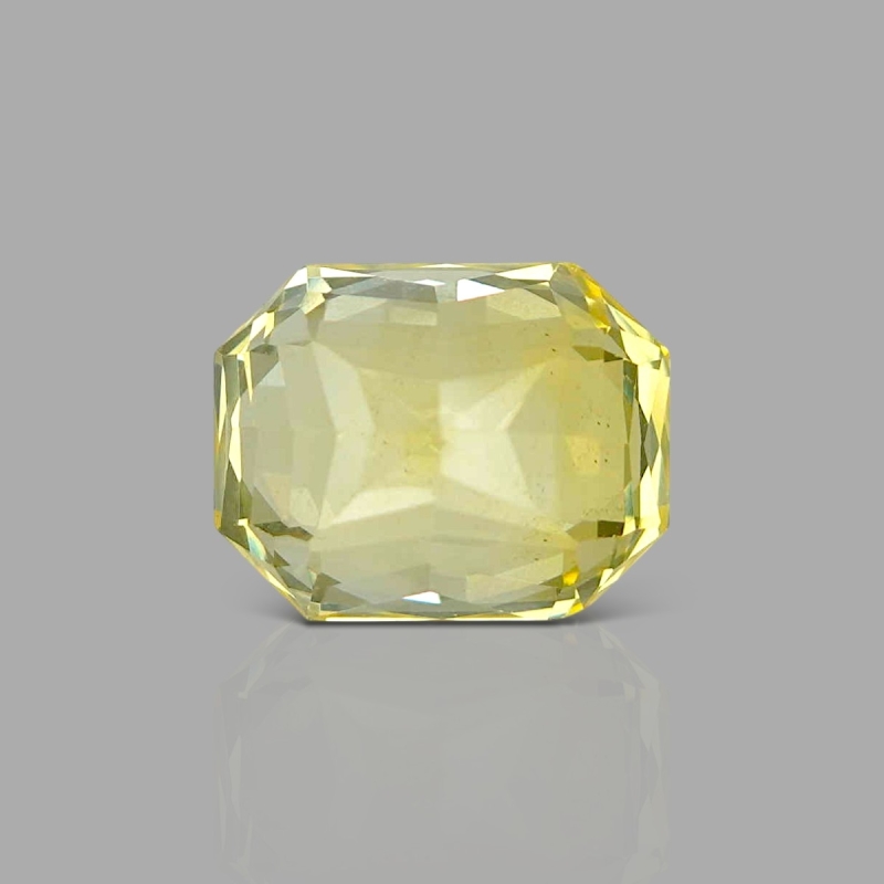 11.04 Cts. Yellow Sapphire Loose Gemstone 