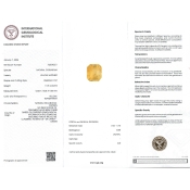 12.78 Cts. Yellow Sapphire Loose Gemstone 