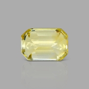 9.65 Cts. Yellow Sapphire Loose Gemstone 