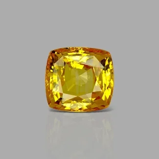 15.43 Cts. Yellow Sapphire Loose Gemstone 