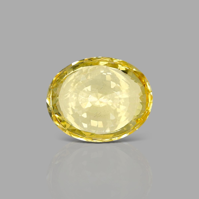 13.41 Cts. Yellow Sapphire Loose Gemstone