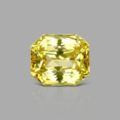 10.89 Cts. Yellow Sapphire Loose Gemstone