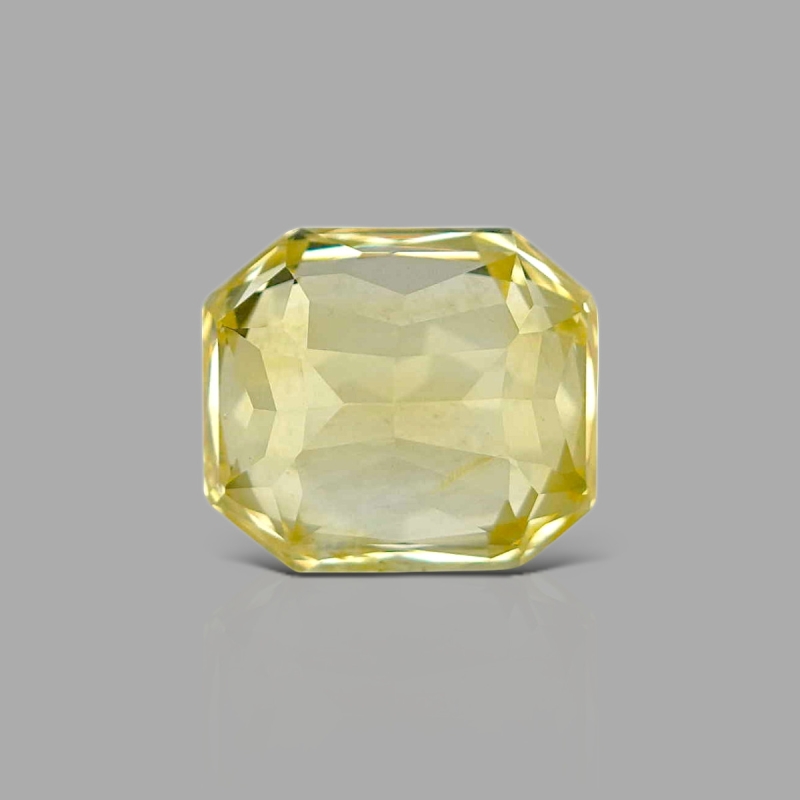 10.89 Cts. Yellow Sapphire Loose Gemstone