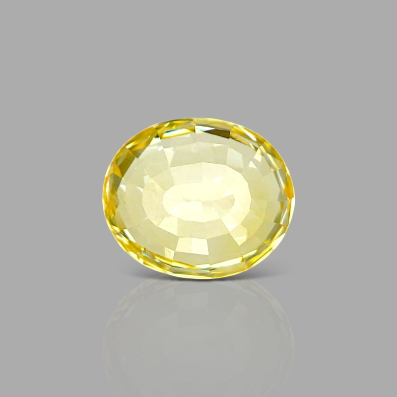 9.55 Cts. Yellow Sapphire Loose Gemstone