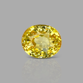 9.55 Cts. Yellow Sapphire Loose Gemstone