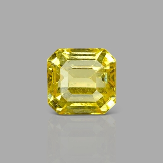 5.20 Cts. Yellow Sapphire Loose Gemstone