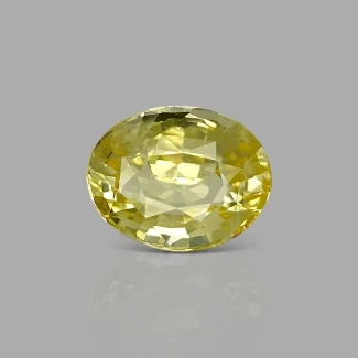 5.04 Cts. Yellow Sapphire Loose Gemstone