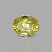 5.04 Cts. Yellow Sapphire Loose Gemstone