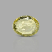 5.04 Cts. Yellow Sapphire Loose Gemstone