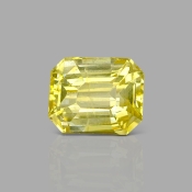 5.84 Cts. Yellow Sapphire Loose Gemstone