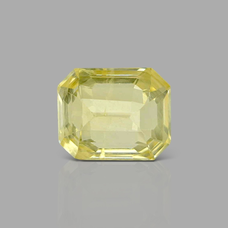 5.84 Cts. Yellow Sapphire Loose Gemstone