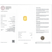 5.06 Cts. Yellow Sapphire Loose Gemstone