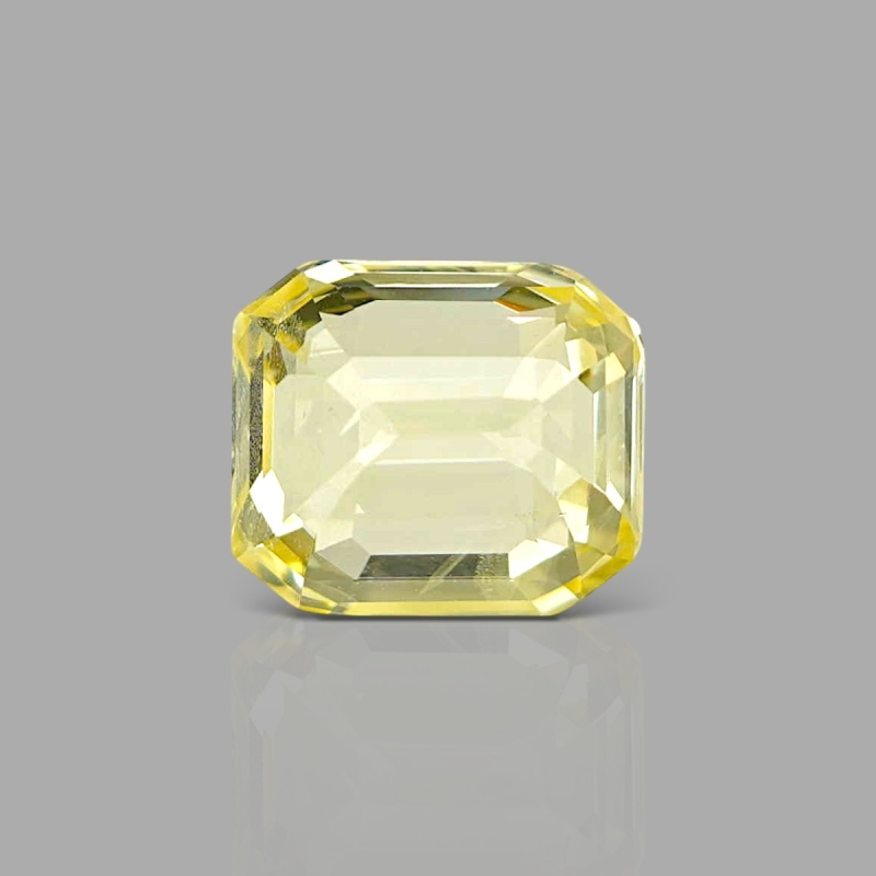 6.17 Cts. Yellow Sapphire Loose Gemstone