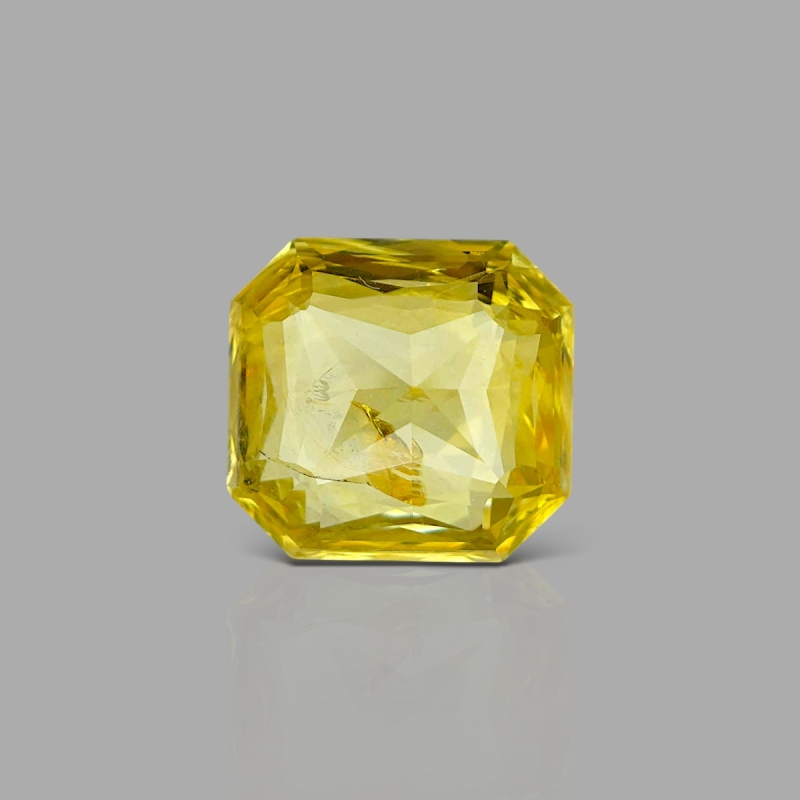 10.57 Cts. Yellow Sapphire Loose Gemstone