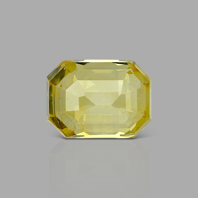 7.02 Cts. Yellow Sapphire Loose Gemstone