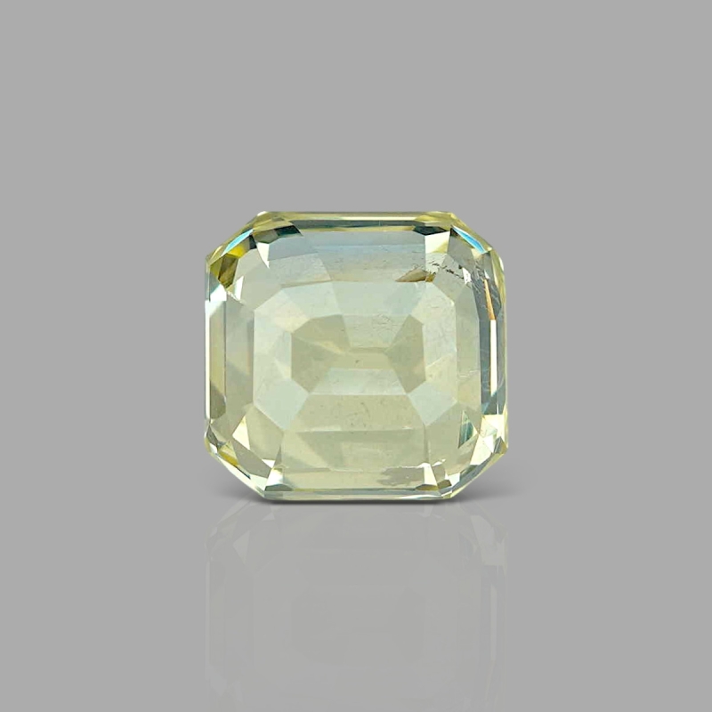 7.56 Cts. Yellow Sapphire Loose Gemstone