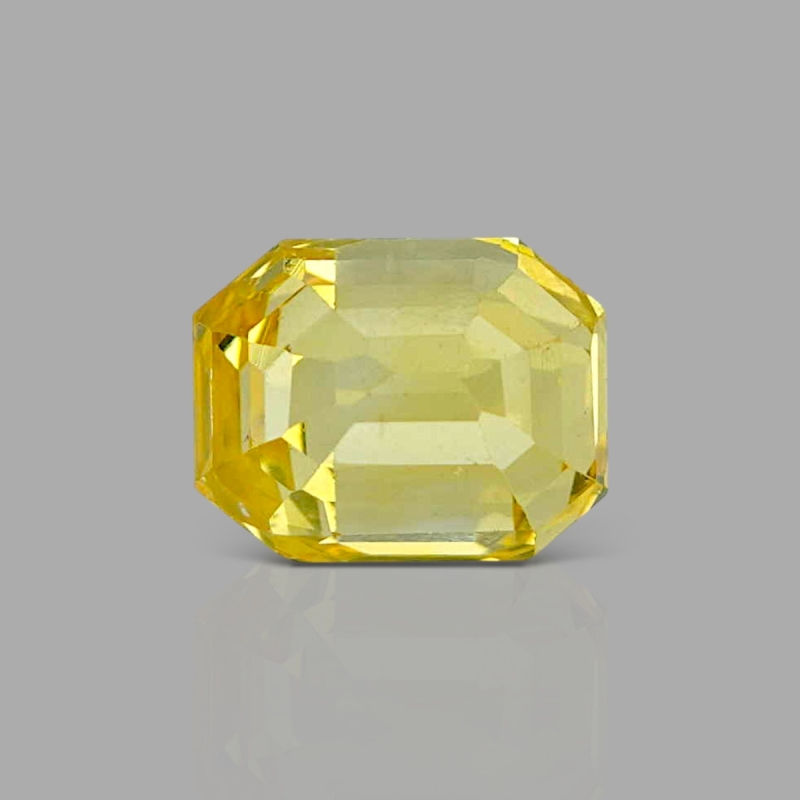 5.16 Cts. Yellow Sapphire Loose Gemstone