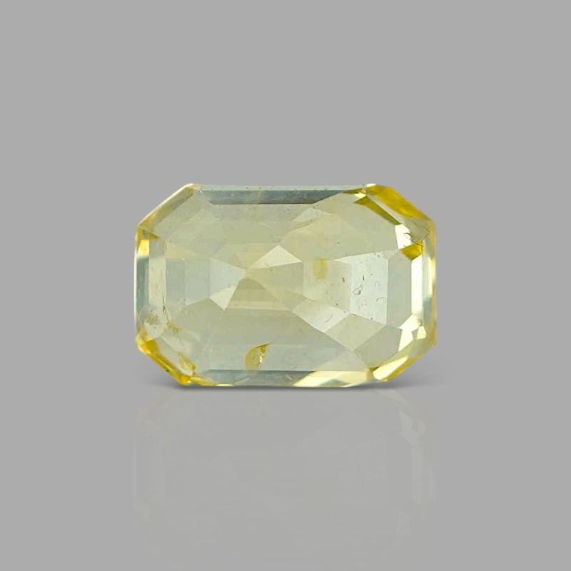 6.32 Cts. Yellow Sapphire Loose Gemstone